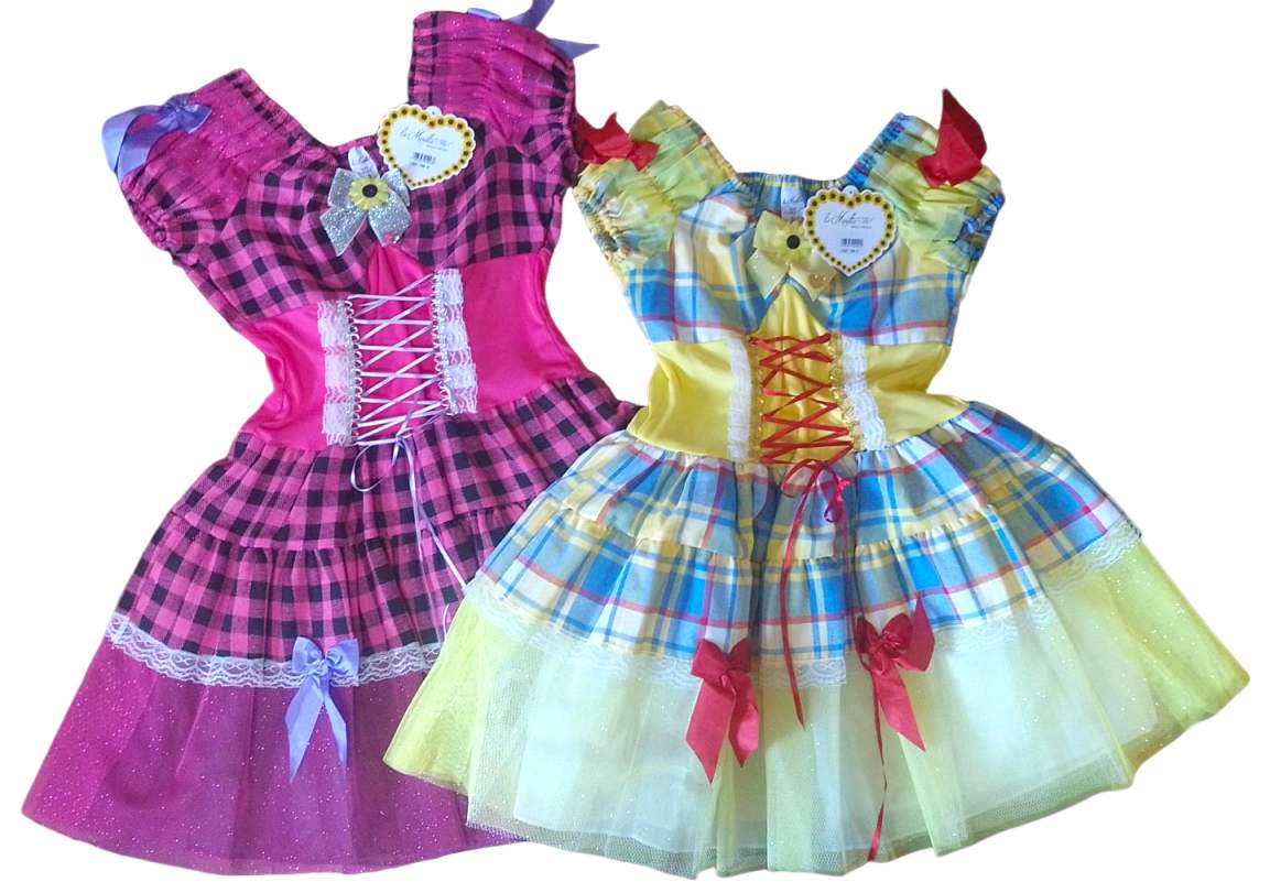 VESTIDO JUNINO LA MORETTA ADULTO 135-A